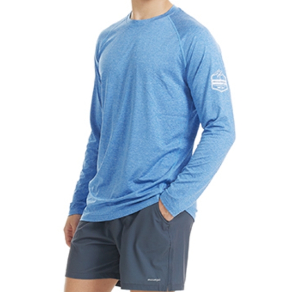 MAAMGIC | Men's Blue Long Sleeved UPF 50+ Rash Guard - Picture 5 of 5